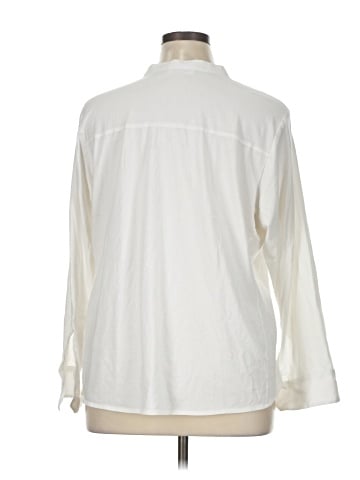 Calvin Klein Long Sleeve Button-Down Shirt (view 2)