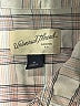 Universal Thread Checkered-gingham Ivory Long Sleeve Button-Down Shirt Size XL - photo 7