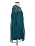 Luxology 100% Polyester Teal Casual Dress Size 4 - photo 4