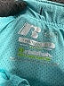 Russell Athletic Color Block Teal Athletic Shorts Size S - photo 3