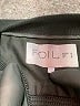 Foil Solid Black Track Jacket Size 6 - photo 3