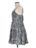 Assorted Brands 100% Polyester Animal Print Silver Black Cocktail Dress Size L - photo 5