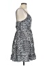 Assorted Brands 100% Polyester Animal Print Silver Black Cocktail Dress Size L - photo 4