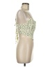 Cider 100% Polyester Green Sleeveless Top Size M - photo 4