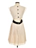 BB Dakota 100% Polyester Solid Ivory Cocktail Dress Size 4 - photo 2