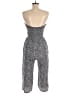 Unbranded Polka Dots Gray Jumpsuit Size M (estimated) - photo 2