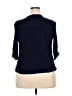 ELOQUII 100% Viscose Blue 3/4 Sleeve Blouse Size 20 - photo 2