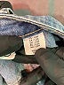Happily Grey Blue Denim Skirt Size 24 waist - photo 5