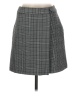 A New Day Houndstooth Gray Formal Skirt Size 4 - photo 1