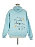 Unbranded 100% Polyester Blue Pullover Hoodie Size 2X - photo 2