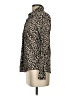 J.Crew Animal Print Brown Long Sleeve Blouse Size 2 - photo 5