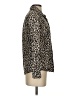 J.Crew Animal Print Brown Long Sleeve Blouse Size 2 - photo 4
