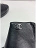 Chanel Black Leather Ankle Boots Size EU 37 1/2 - photo 8