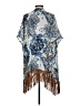 Chico's 100% Rayon Blue Kimono Size Sm - Med - photo 2