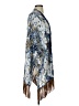Chico's 100% Rayon Blue Kimono Size Sm - Med - photo 4