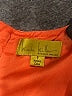 Nicole Miller 100% Polyester Orange Dress Size S (kids) - photo 3