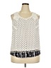 Maurices Ivory Sleeveless Blouse Size XXL - photo 1