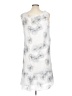 AGB 100% Polyester Tie-dye White Casual Dress Size L - photo 2