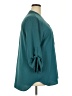 Assorted Brands 100% Polyester Teal 3/4 Sleeve Blouse Size XXL - photo 4