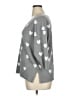 Cable & Gauge Hearts Gray Pullover Sweater Size 1X - photo 5