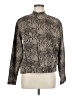 Love, Fire Animal Print Gray Jacket Size M - photo 1