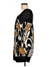 Twenty One Graphic Black Casual Dress Size L - photo 5