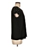 Bellatrix 100% Polyester Black Short Sleeve Top Size M - photo 4