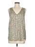 Everly 100% Polyester Green Sleeveless Blouse Size M - photo 1