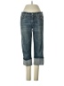 7 For All Mankind Color Block Blue Jeans Size 27 waist - photo 1