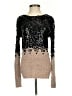 Antonio Melani Metallic Silver Pullover Sweater Size XS - photo 1