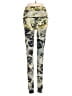 Teeki Print Yellow Green Active Pants Size XS - photo 2
