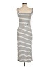 Shein Stripes Ivory Casual Dress Size 6 - photo 2