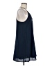 Three Eighty Two Blue Sleeveless Blouse Size M - photo 4