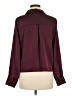 Old Navy 100% Polyester Burgundy Long Sleeve Blouse Size M - photo 2