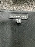Warehouse Metallic Black Cocktail Dress Size 4 - photo 7