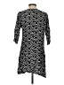Assorted Brands 100% Rayon Graphic Black Casual Dress Size S - photo 2