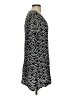Assorted Brands 100% Rayon Graphic Black Casual Dress Size S - photo 4