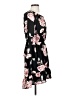 Xhilaration 100% Polyester Floral Black Casual Dress Size S - photo 4