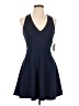 B. Smart Solid Blue Cocktail Dress Size 11 - 12 - photo 1