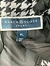 Karen Scott Sport 100% Polyester Houndstooth Gray Vest Size XL - photo 6