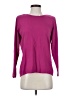 First Issue by Liz Claiborne 100% Cotton Pink Purple Pullover Sweater Size S - photo 1