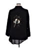 Target 100% Polyester Black 3/4 Sleeve Blouse Size XXL - photo 2