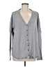 Out From Under Gray Long Sleeve Henley Size M - photo 1