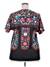 Unbranded Black Short Sleeve Blouse Size 5X - photo 2