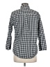 Amazon Essentials 100% Cotton Checkered-gingham Black Long Sleeve Button-Down Shirt Size M - photo 2