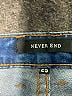 Assorted Brands Hearts Blue Jeans Size 25 waist - photo 4