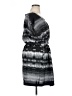 Bebop 100% Polyester Tie-dye Gray Casual Dress Size 1X - photo 4