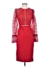 Catherine Deane 100% Polyester Red Cocktail Dress Size 2 - photo 1