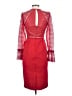 Catherine Deane 100% Polyester Red Cocktail Dress Size 2 - photo 2