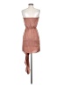 Express 100% Polyester Brown Cocktail Dress Size XS - photo 2